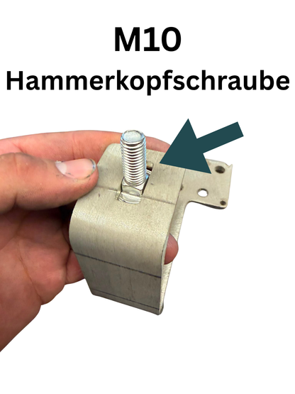 PV-Dachhaken aus Edelstahl V2A