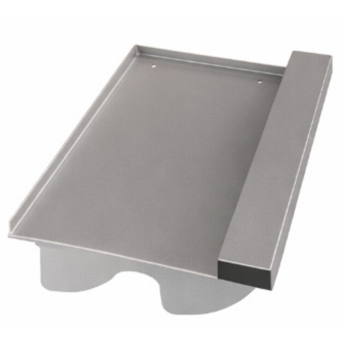 PV-Dachziegel für Braas Doppel-S alu grau – passgenauer Aluminium-Ersatzziegel zur sicheren Photovoltaik-Montage auf Planum-Ziegeldächern