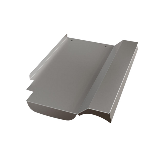 PV-Dachziegel für Erlus E58 in alu blank – passgenauer Aluminium-Ersatzziegel zur sicheren Photovoltaik-Montage auf Planum-Ziegeldächern