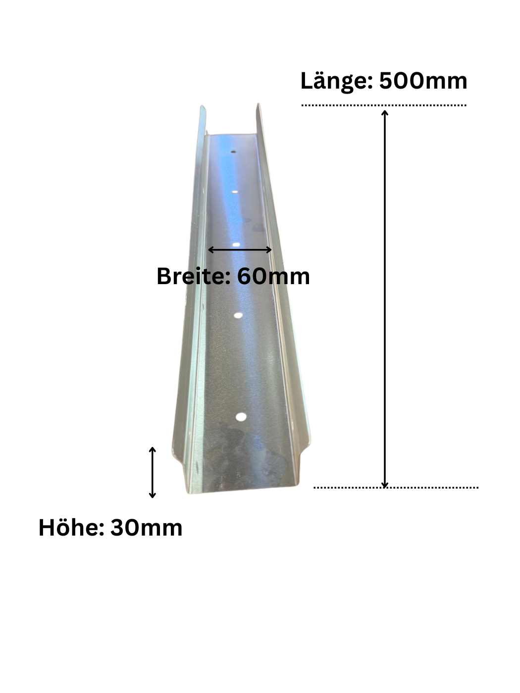 PV-Verstärkungsschiene aus Aluminium