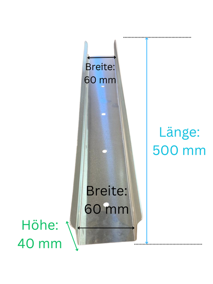 PV-Verstärkungsschiene aus Aluminium